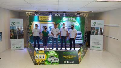 Ganhador da PromoÃ§Ã£o Sorte Premiada do Sicredi foi de Laranjal